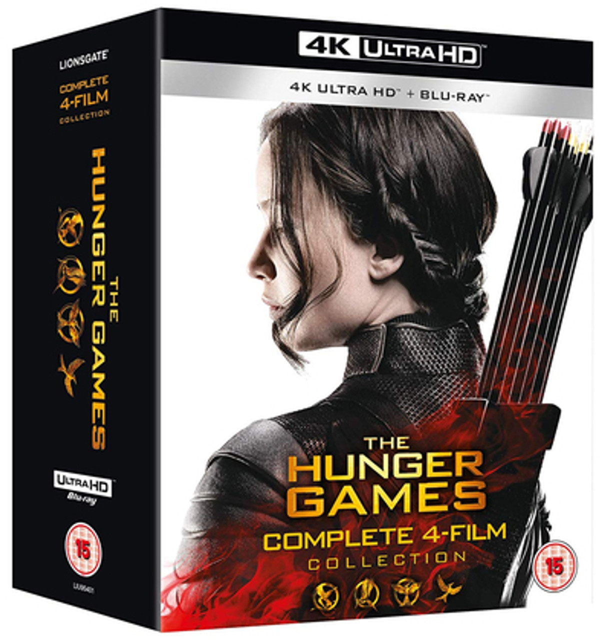 The Hunger Games: Complete 4-film Collection (2015) [Blu-ray / 4K