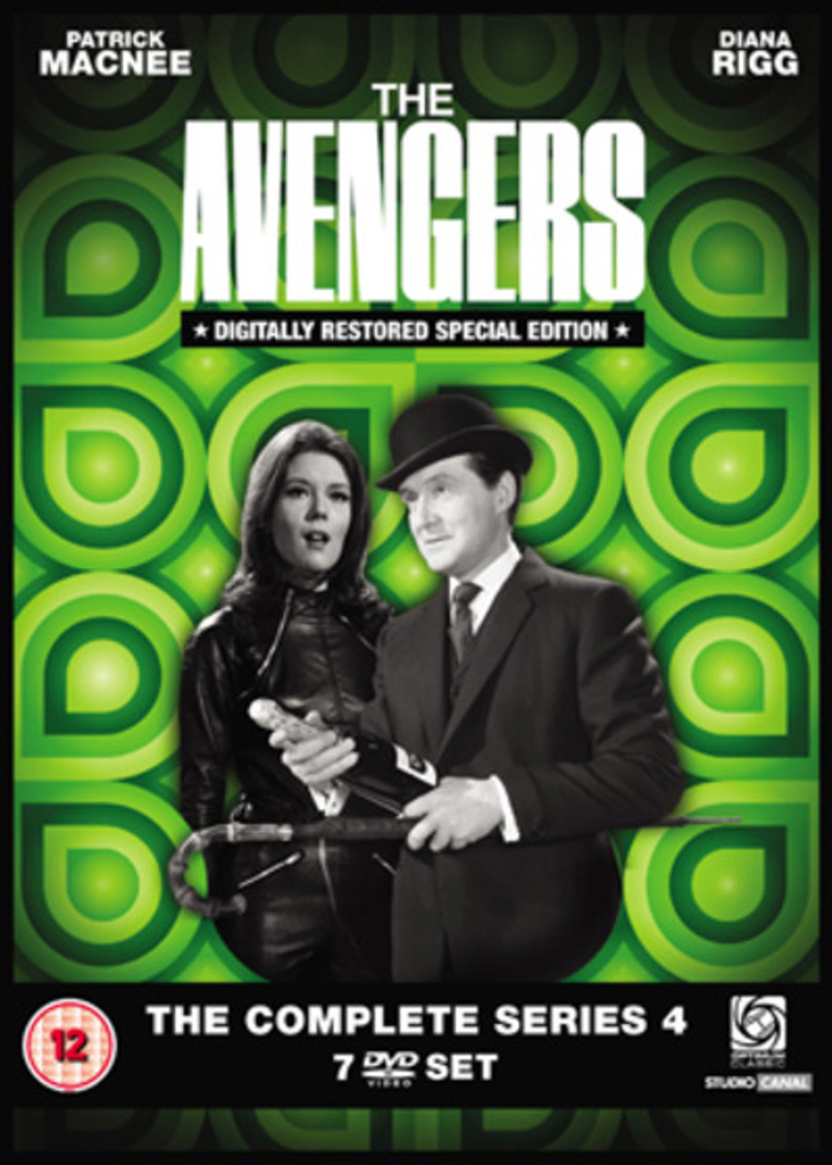 The Avengers The Complete Series 4 1966 Dvd Normal Planet Of Entertainment