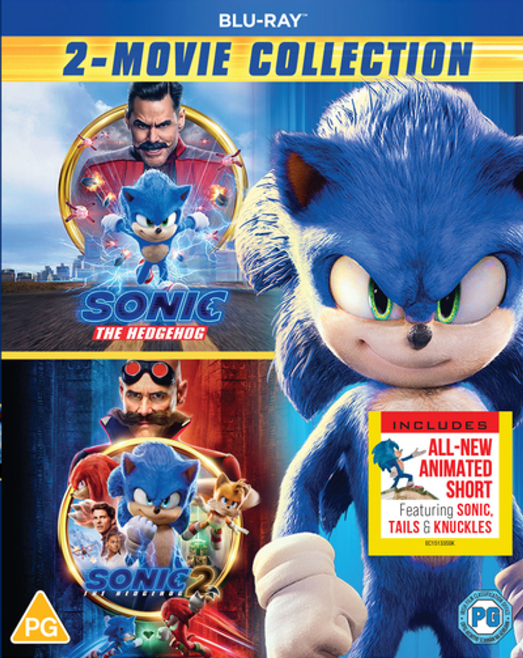 Sonic the Hedgehog 2 Movie Collection (Sonic the Hedgehog / Sonic the  Hedgehog 2) (DVD) (Walmart Exclusive)