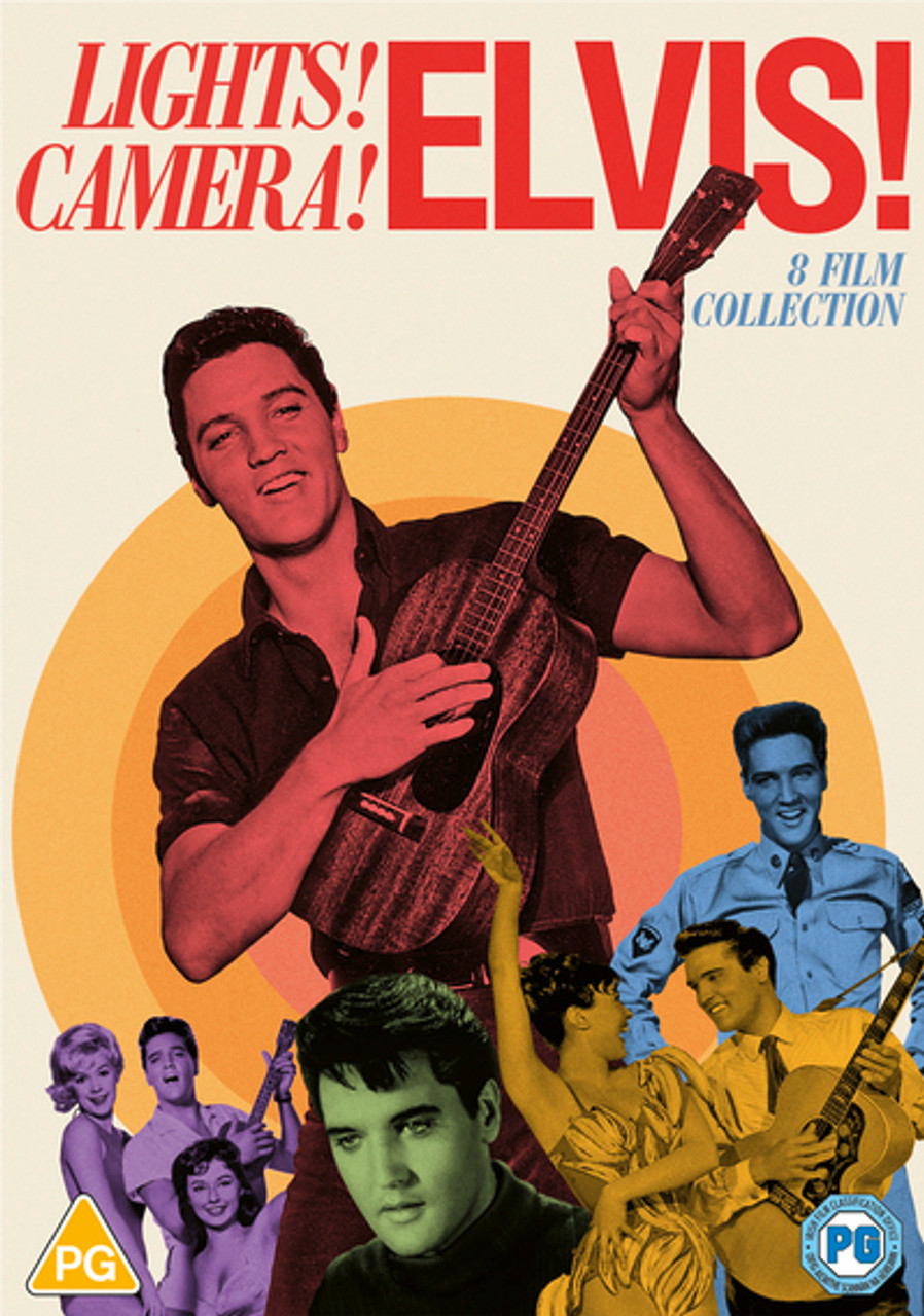 Lights! Camera! Elvis!: 8 Film Collection (1967) [DVD / Box Set] - Planet  of Entertainment