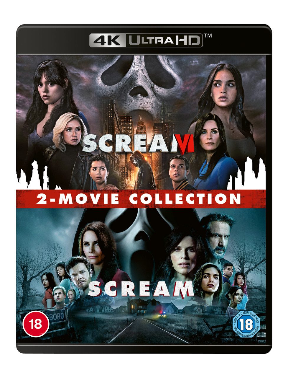 BD Scream 1-6 (2023) Blu-ray 6-Disc New Box Set All Region