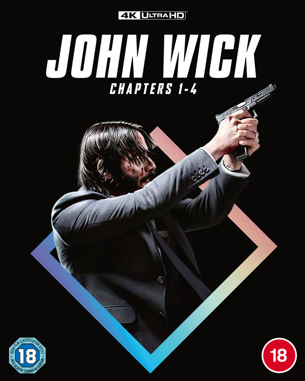  John Wick: Chapter 4 - Steelbook 4K UHD [Blu-ray] : Movies & TV