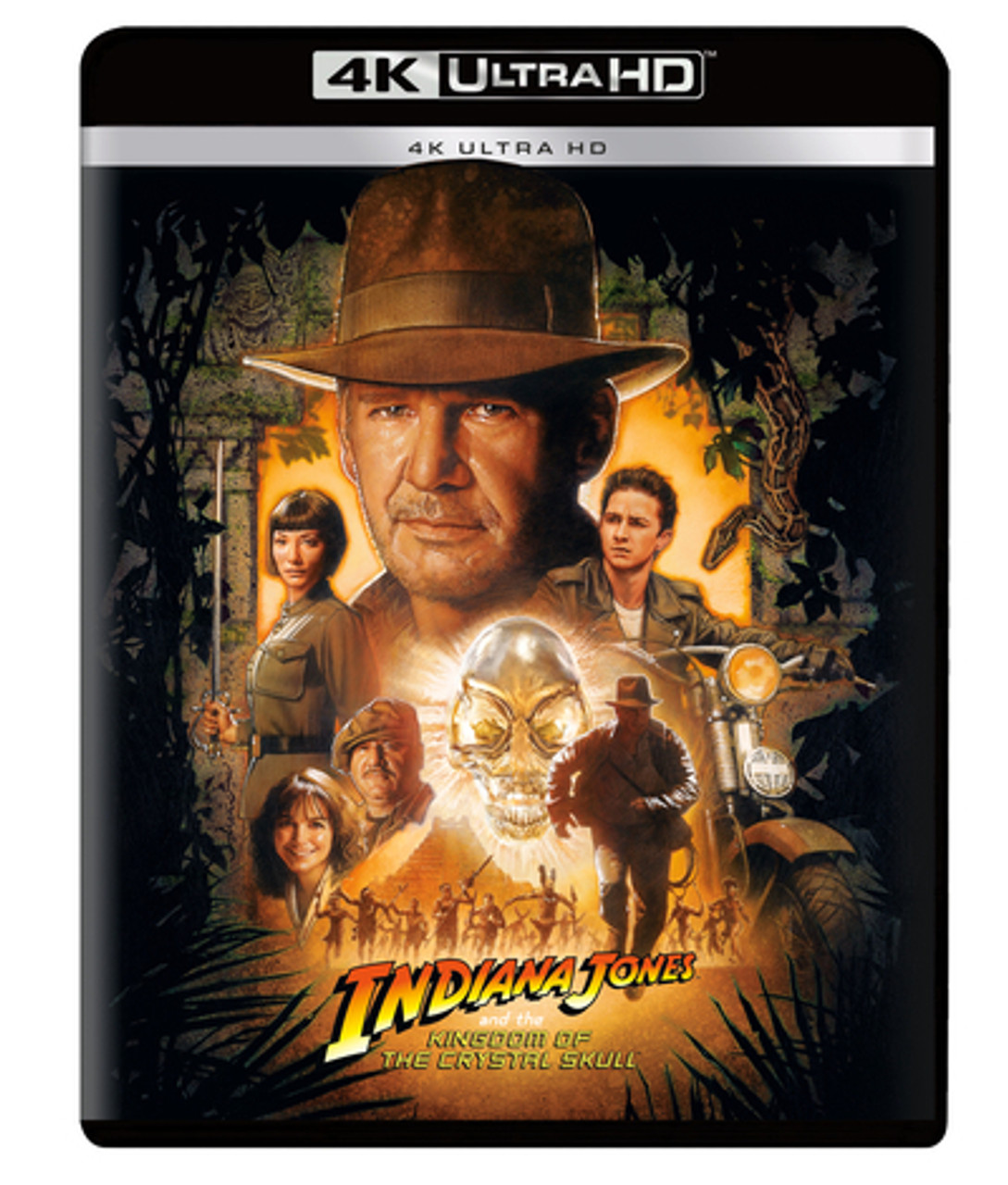 Indiana Jones and the Kingdom of the Crystal Skull (2008) [Blu-ray / 4K  Ultra HD + Blu-ray (Steelbook)] - Planet of Entertainment