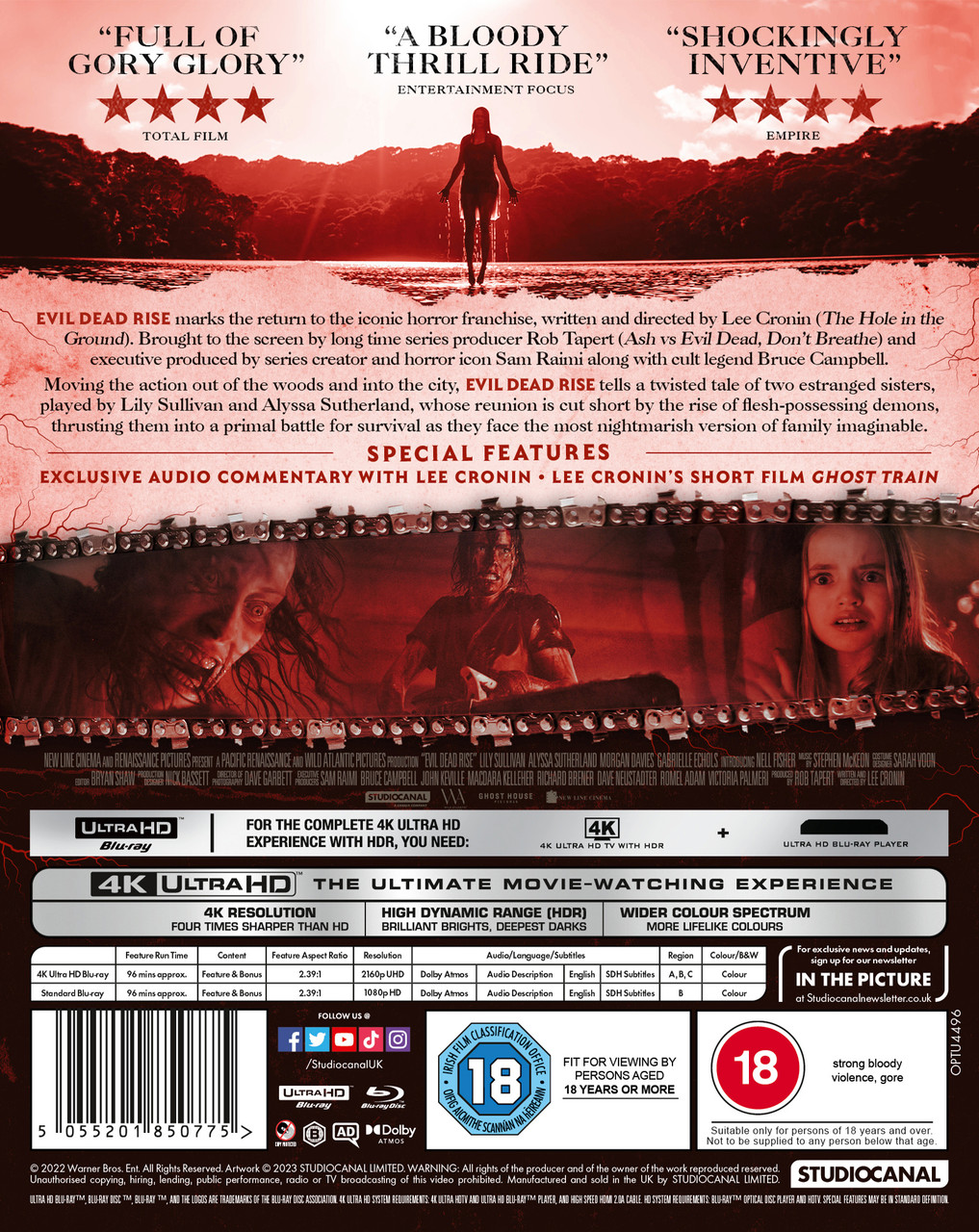 Evil Dead Rise,” The Latest Installment Of The Iconic Horror Franchise, Is  Summoned Onto 4K Ultra HD™ Combo Pack, Blu-ray™ Combo Pack, & DVD June 27 -  Irish Film Critic