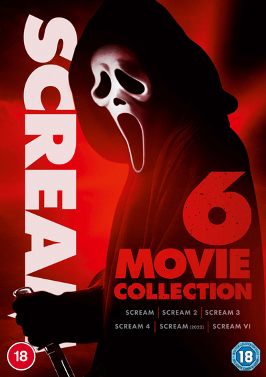 Scream: 6 Movie Collection (2023) [DVD / Box Set] - Planet of Entertainment