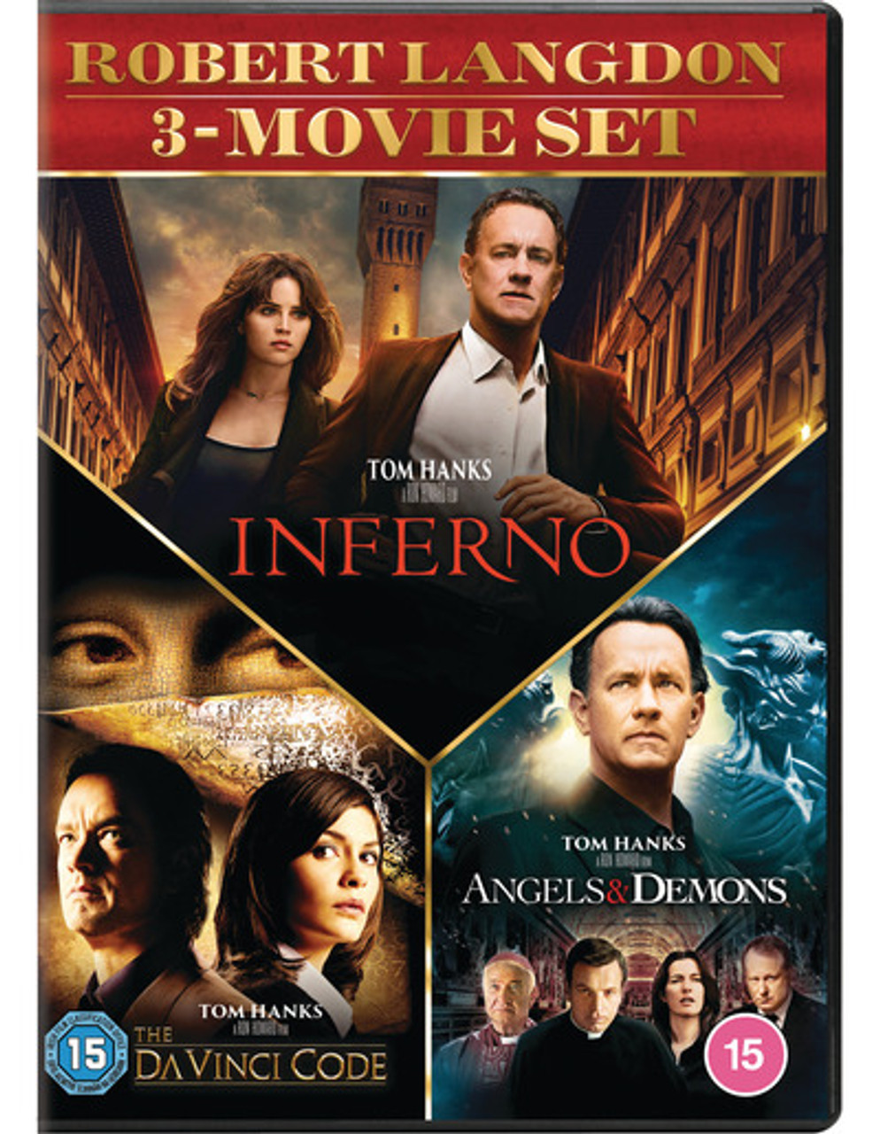 The Da Vinci Code/Angels and Demons/Inferno (2016) [DVD / Box Set