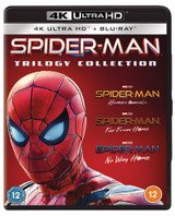 Spider-Man: Homecoming/Far from Home/No Way Home (2021) [Blu-ray / 4K Ultra HD + Blu-ray (Boxset)]