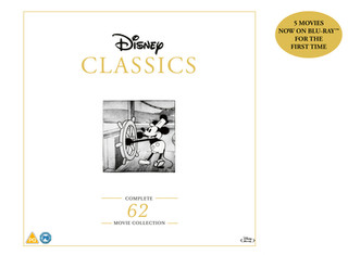 Disney Classics: Complete 62 Movie Collection (2024) [Blu-ray / Box Set with Book]