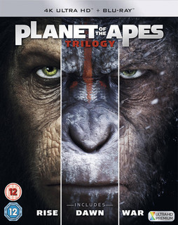 Planet of the Apes Trilogy (2017) [Blu-ray / 4K Ultra HD + Blu-ray (Boxset)]