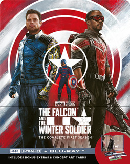 The Falcon and the Winter Soldier: The Complete First Season (2021) [Blu-ray / 4K Ultra HD + Blu-ray (Collector's Edition Steelbook)]