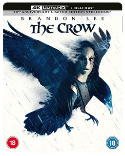 The Crow (1994) [Blu-ray / 4K Ultra HD + Blu-ray (30th Anniversary Steelbook)]