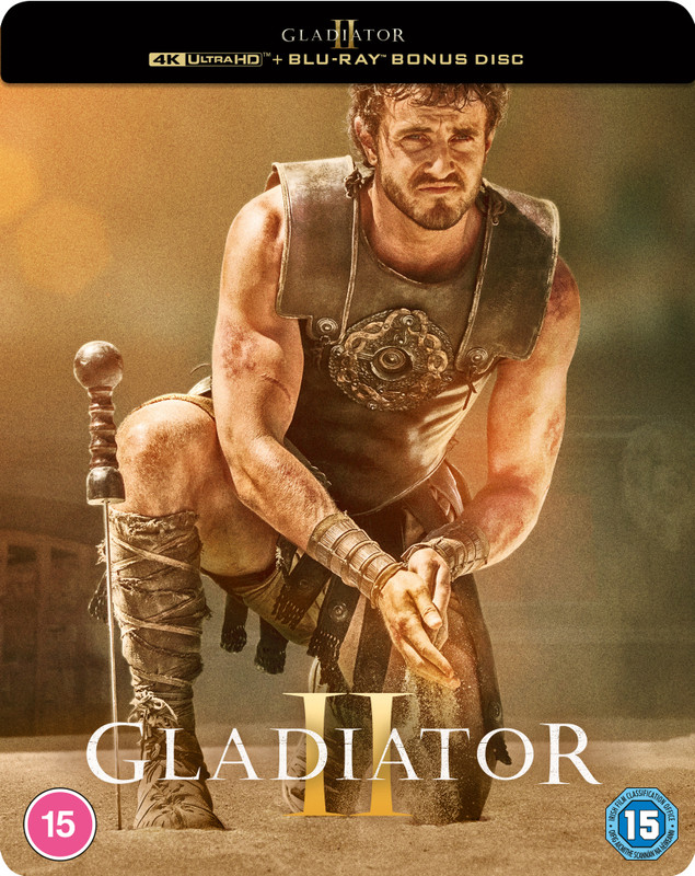 Gladiator II (2024) [Blu-ray / 4K Ultra HD + Blu-ray (Steelbook)]