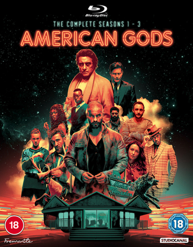 American Gods: The Complete Seasons 1-3 (2021) [Blu-ray / Box Set]