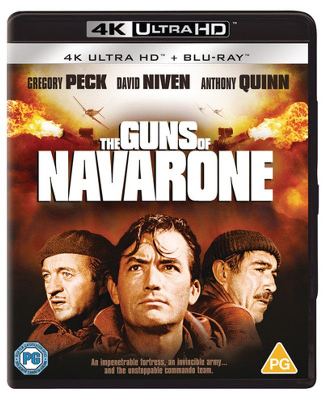 The Guns of Navarone (1961) [Blu-ray / 4K Ultra HD + Blu-ray (60th Anniversary)]