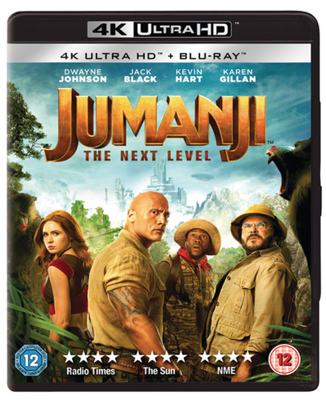Jumanji: The Next Level (2019) [Blu-ray / 4K Ultra HD + Blu-ray]