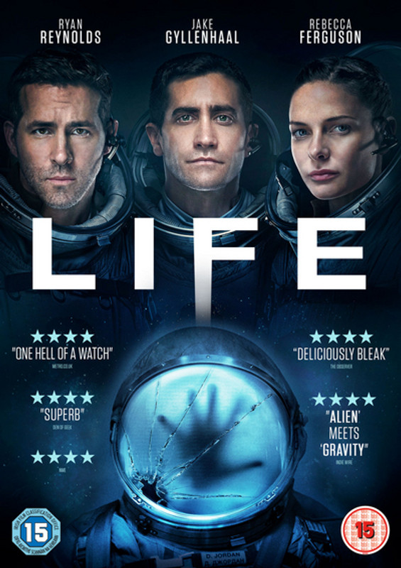 Ryan Reynolds And Jake Gyllenhaal Featured On Life Movie Poster