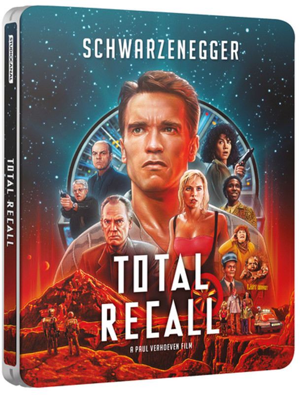 Total Recall (1990) [Blu-ray / 4K Ultra HD + Blu-ray (30th Anniversary Steelbook)]