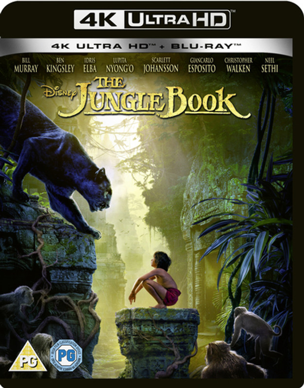 The Jungle Book (2016) [Blu-ray / 4K Ultra HD + Blu-ray]
