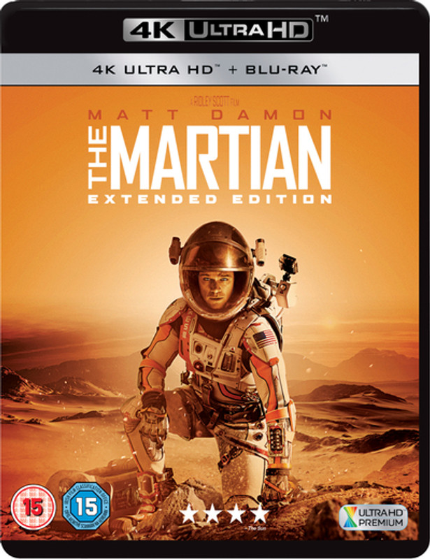 The Martian: Extended Edition (2015) [Blu-ray / 4K Ultra HD + Blu-ray]