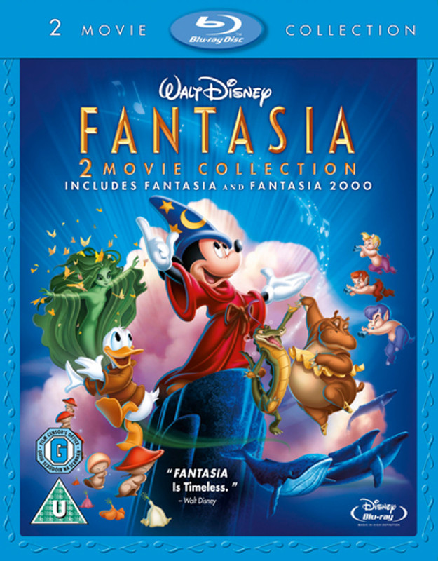 Fantasia/Fantasia 2000 (2000) [Blu-ray / Normal]