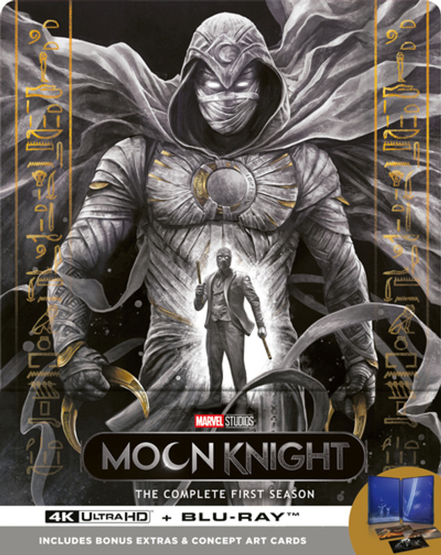 Moon Knight: The Complete First Season (2022) [Blu-ray / 4K Ultra HD + Blu-ray (Collector's Edition Steelbook)]