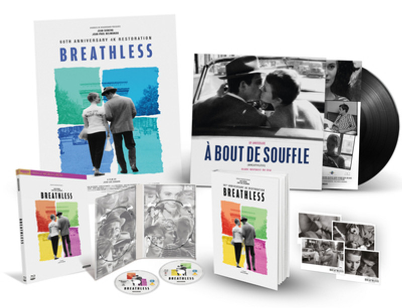 Breathless (1960) [Blu-ray / 4K Ultra HD + Blu-ray + 12 Vinyl (Collector's Edition)]"