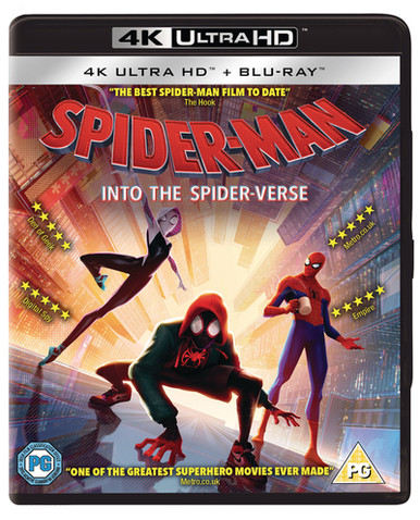 Spider-Man: Into the Spider-verse (2018) [Blu-ray / 4K Ultra HD + Blu ...