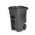 48 Gal. Greenstone Trash Can with Wheels and Attached Lid