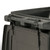 Toter 64 Gal. Trash Can Blackstone with Quiet Wheels and Lid