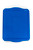 16 Gallon Blue Rectangular Flat Recycling Bin Lid