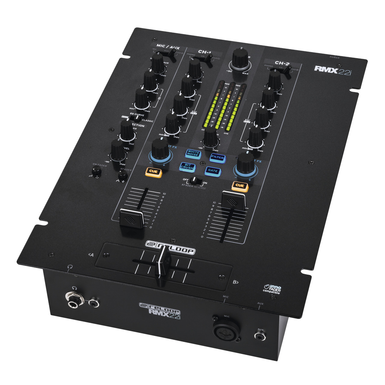 Reloop RMX-22i Digital FX Mixer with iPad Split Connection - Sound