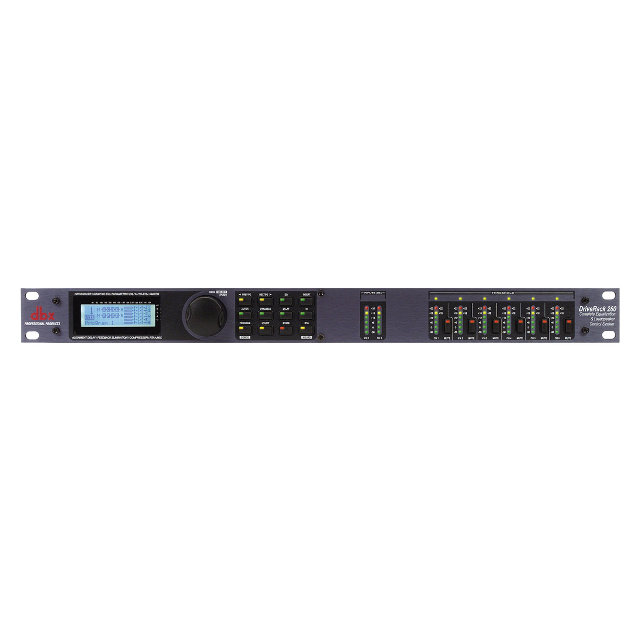 dbx 260V DriveRack 260 2x6 Speaker Management System - Sound Productions