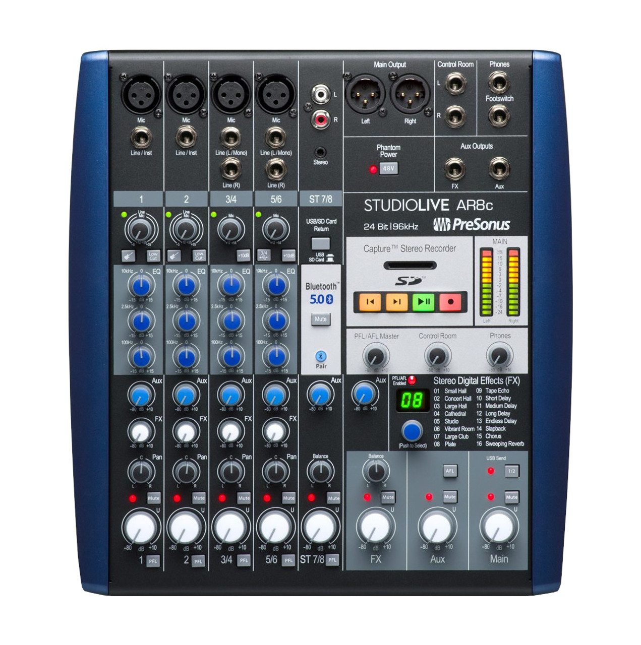 2022年5月新作下旬 119 PreSonus STUDIOLIVE AR8c 8chミキサー