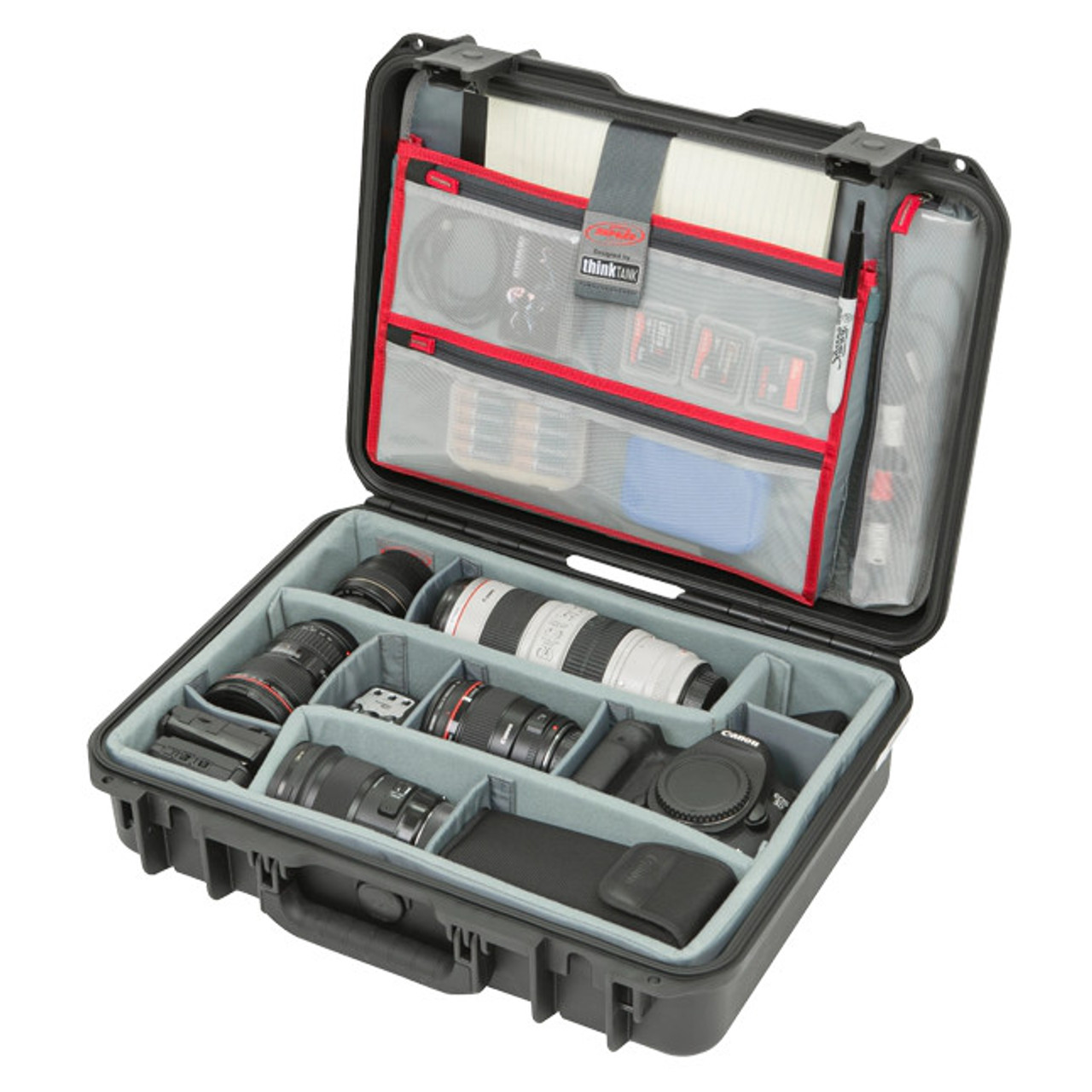 SKB 3i-1813-5DL iSeries Case with Think Tank Dividers & Lid