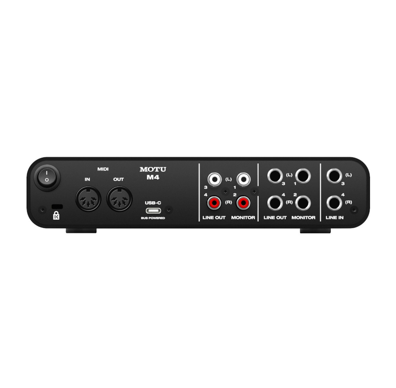 MOTU M4 4x4 USB Audio Interface - Sound Productions