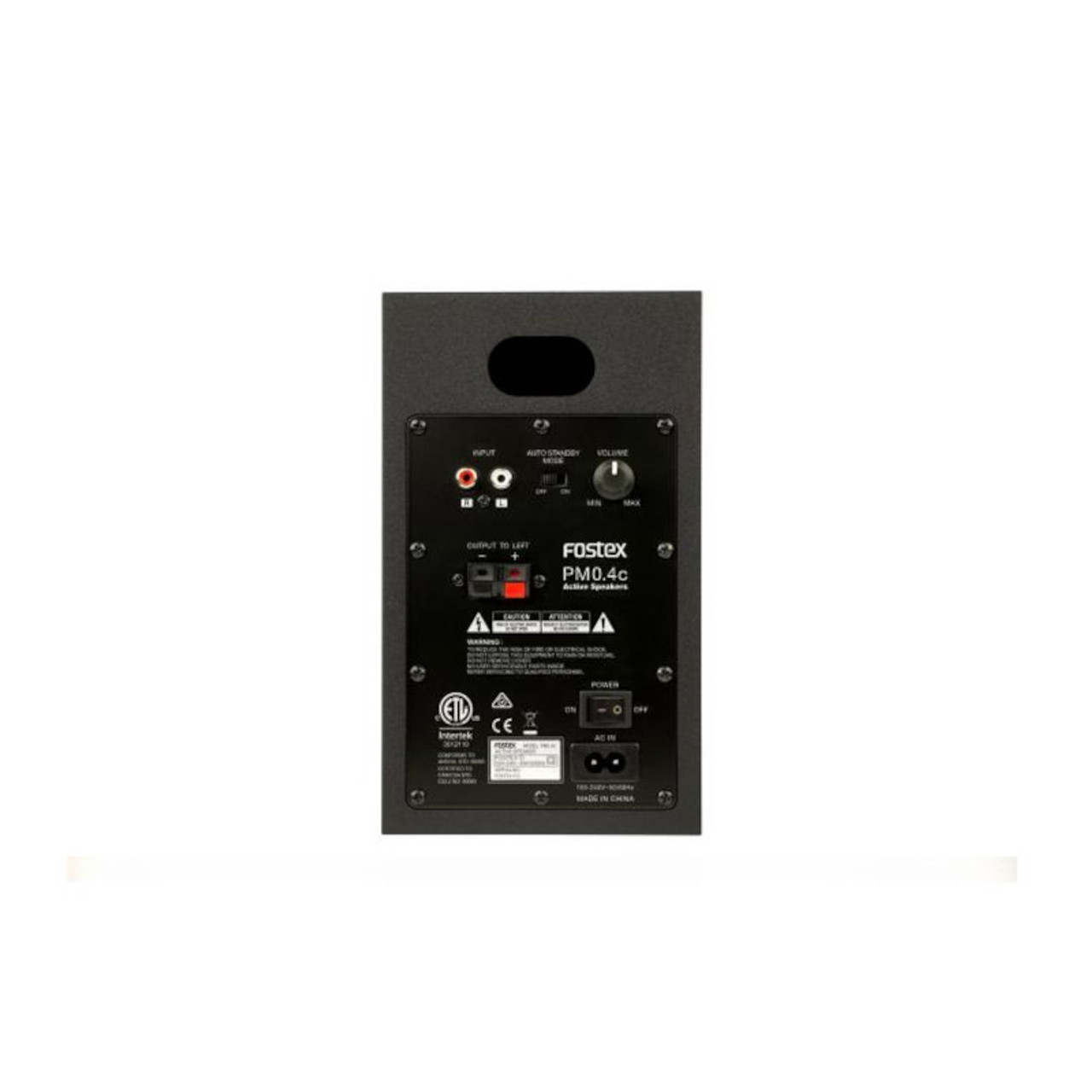 Fostex PM04C-B 4-Inch Powered Studio Monitor - Sound Productions