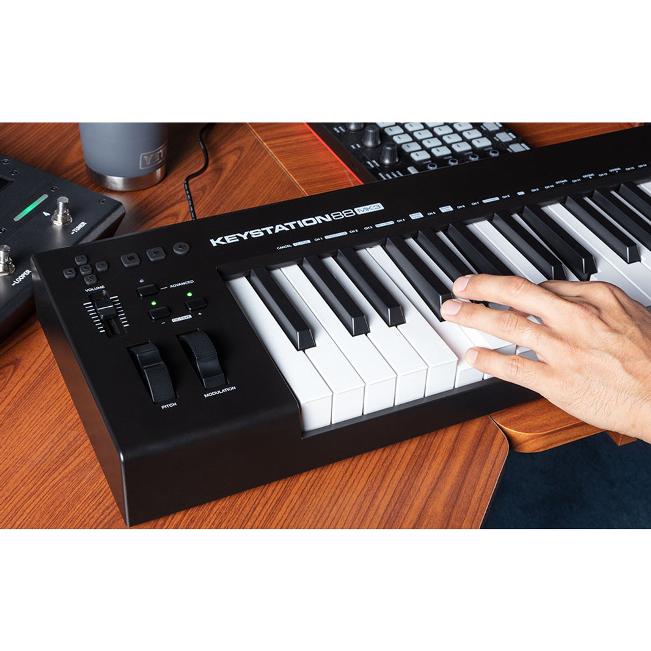 【値段通販】★M-Audio Keystation 88 MK3 USB/MIDI キーボード コントローラー ★新品送料込 MIDIキーボード、コントローラー