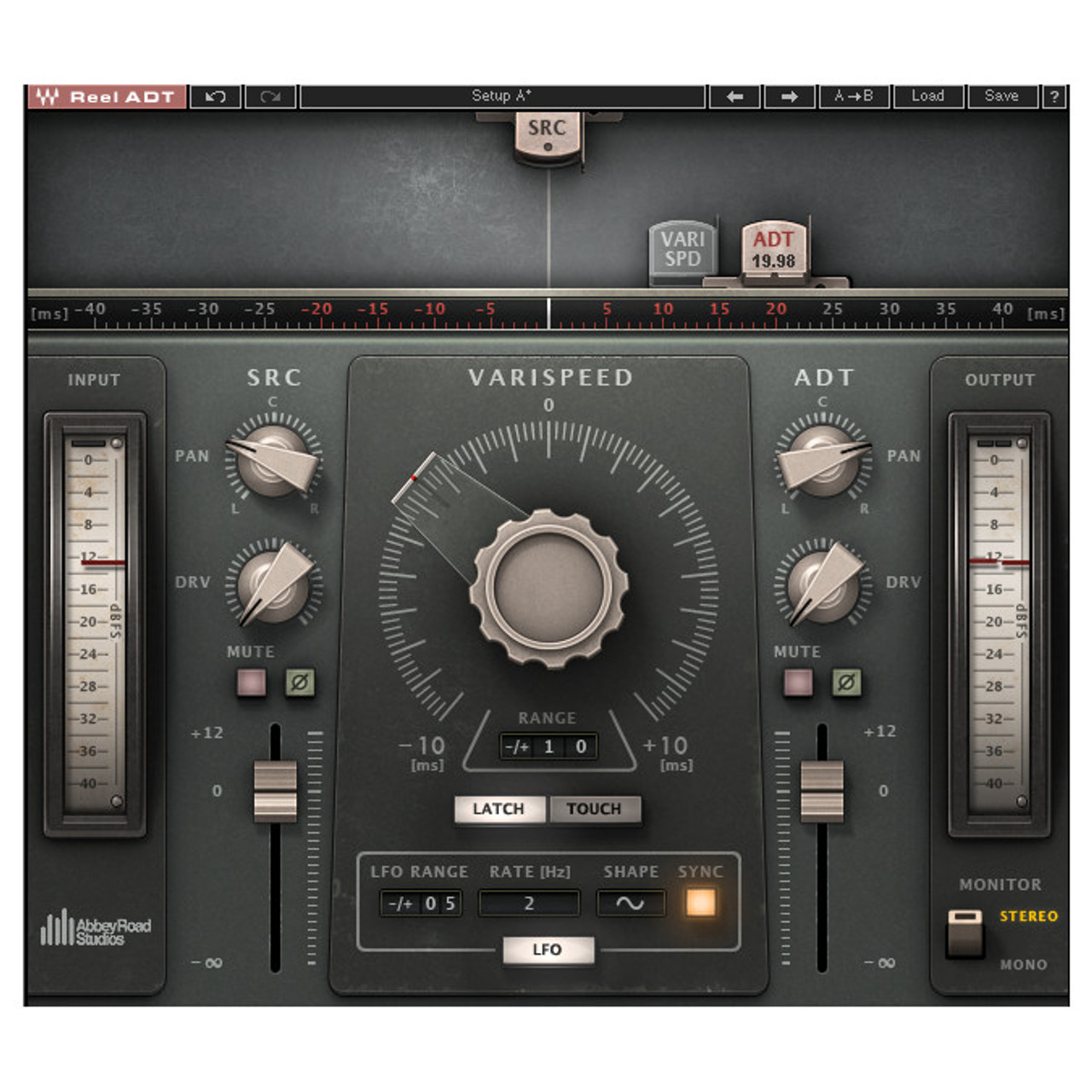 Waves Reel ADT Artificial Double Tracking Plugin - Sound Productions