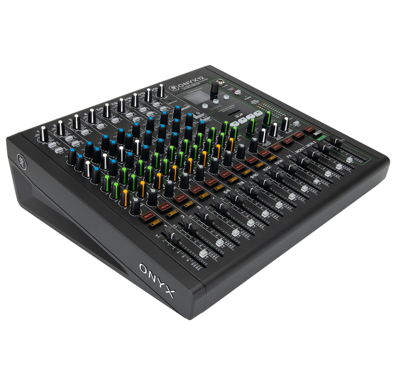 Mackie ONYX12 12-Channel Analog Mixer with Multitrack USB - Sound