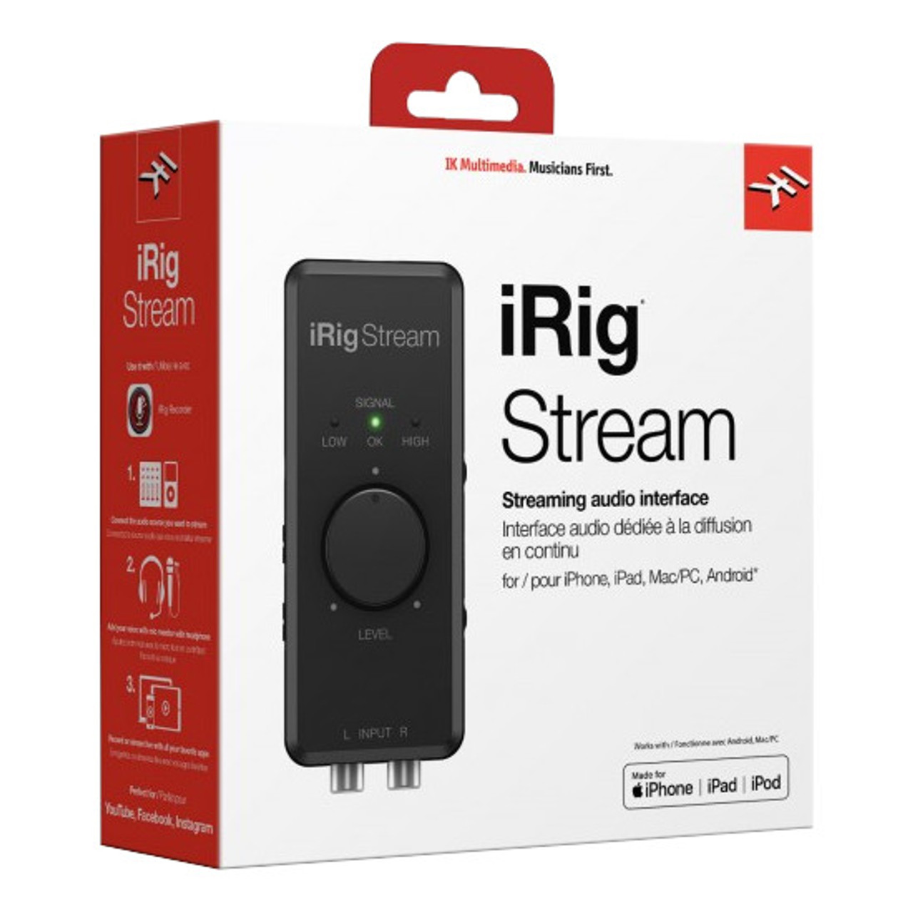IK Multimedia iRig Stream Audio Interface - Sound Productions