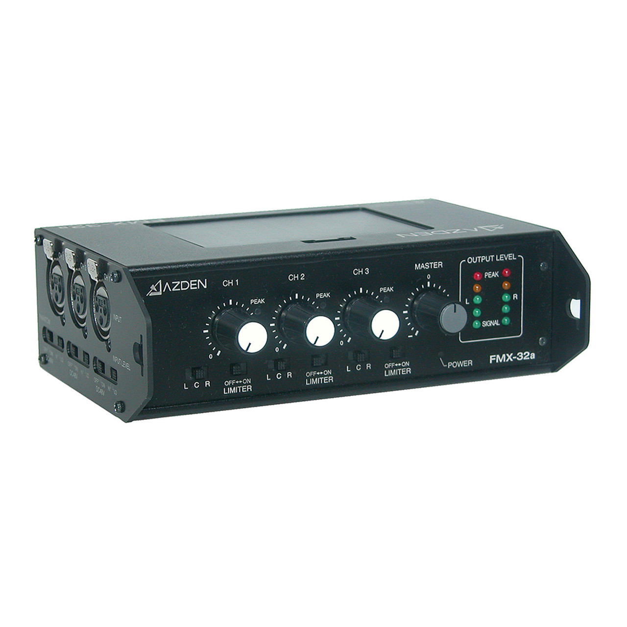 Azden FMX-32a 3-Channel Portable Audio Mixer - Sound