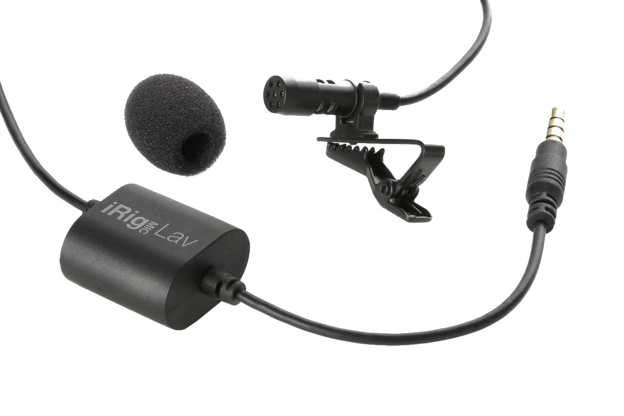 IK Multimedia iRig Mic Lav 2-Pk Lavalier Microphones - Sound