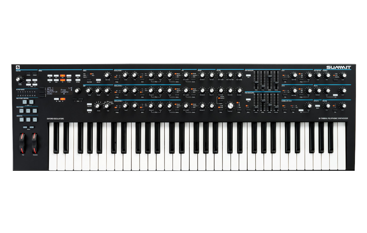 Novation Summit 61-Key Polyphonic Synthesizer - Sound