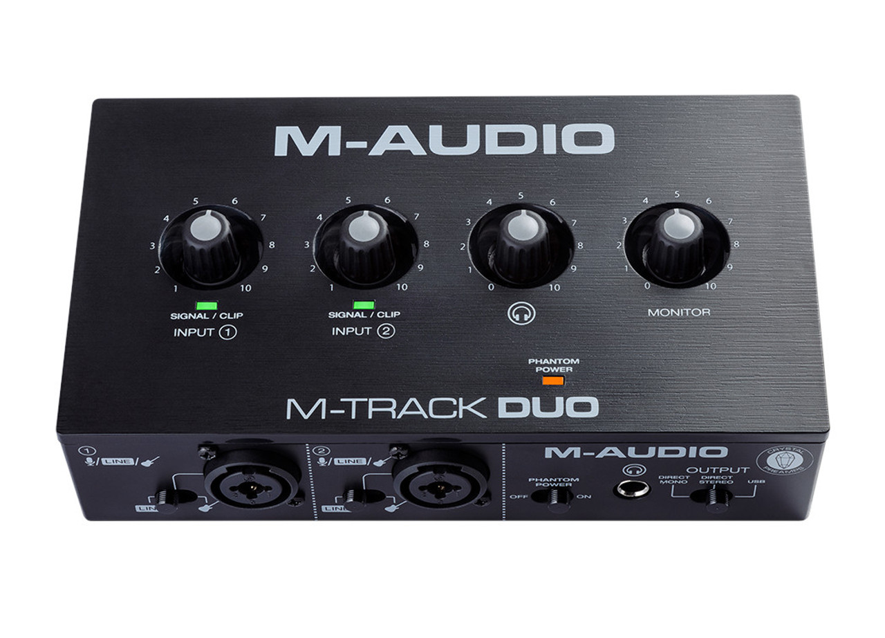 M-Audio M-Track Duo 2-Channel USB Audio Interface