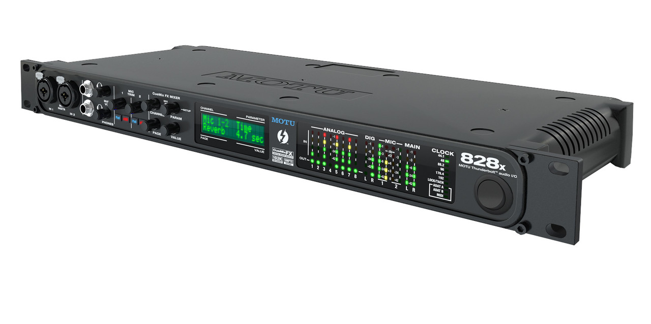 MOTU 828x Thunderbolt/USB2 Audio Interface with DSP - Sound