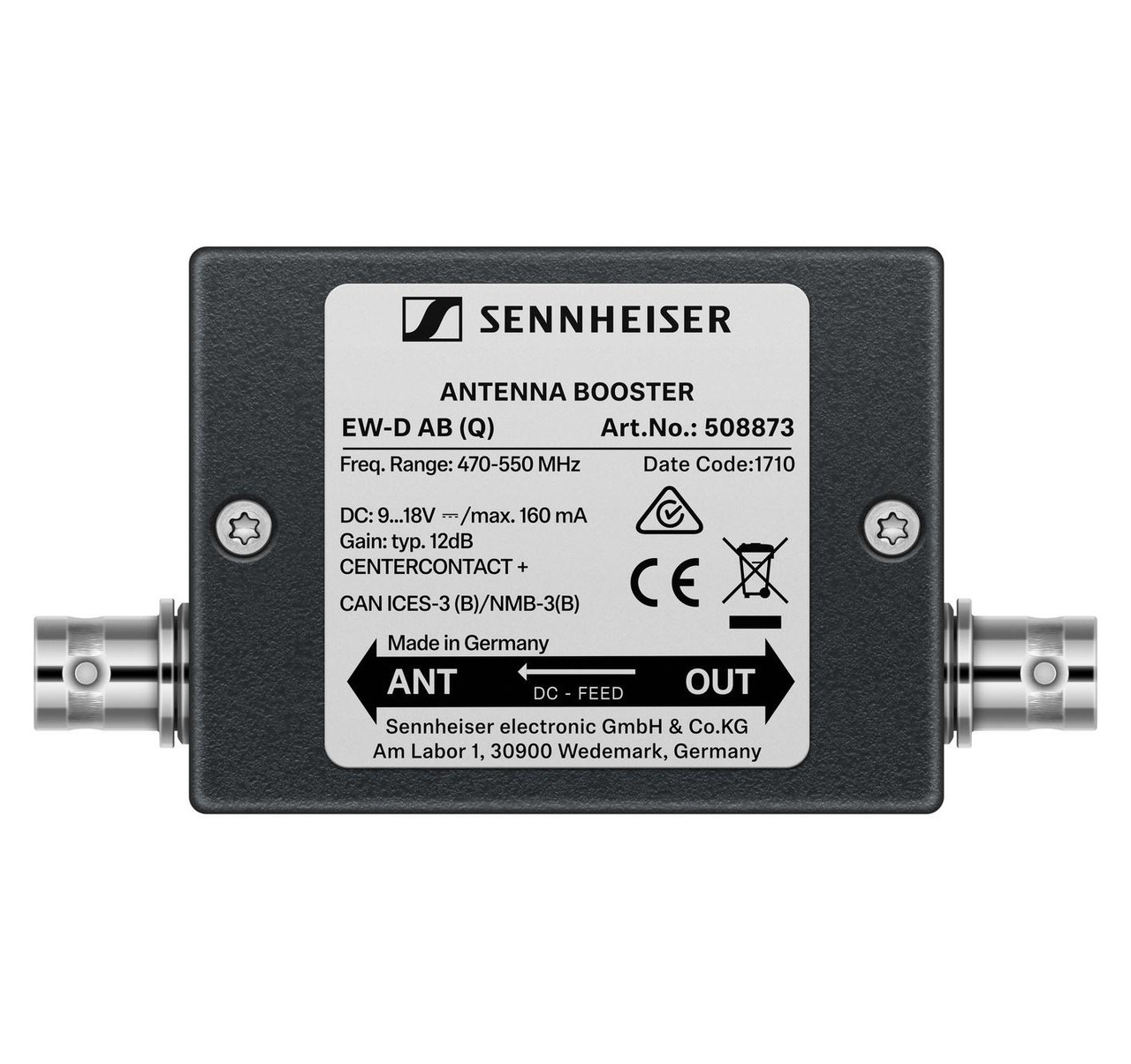 Amplificador de RF para antena inalámbrica Sennheiser AB3-A – Sonotec