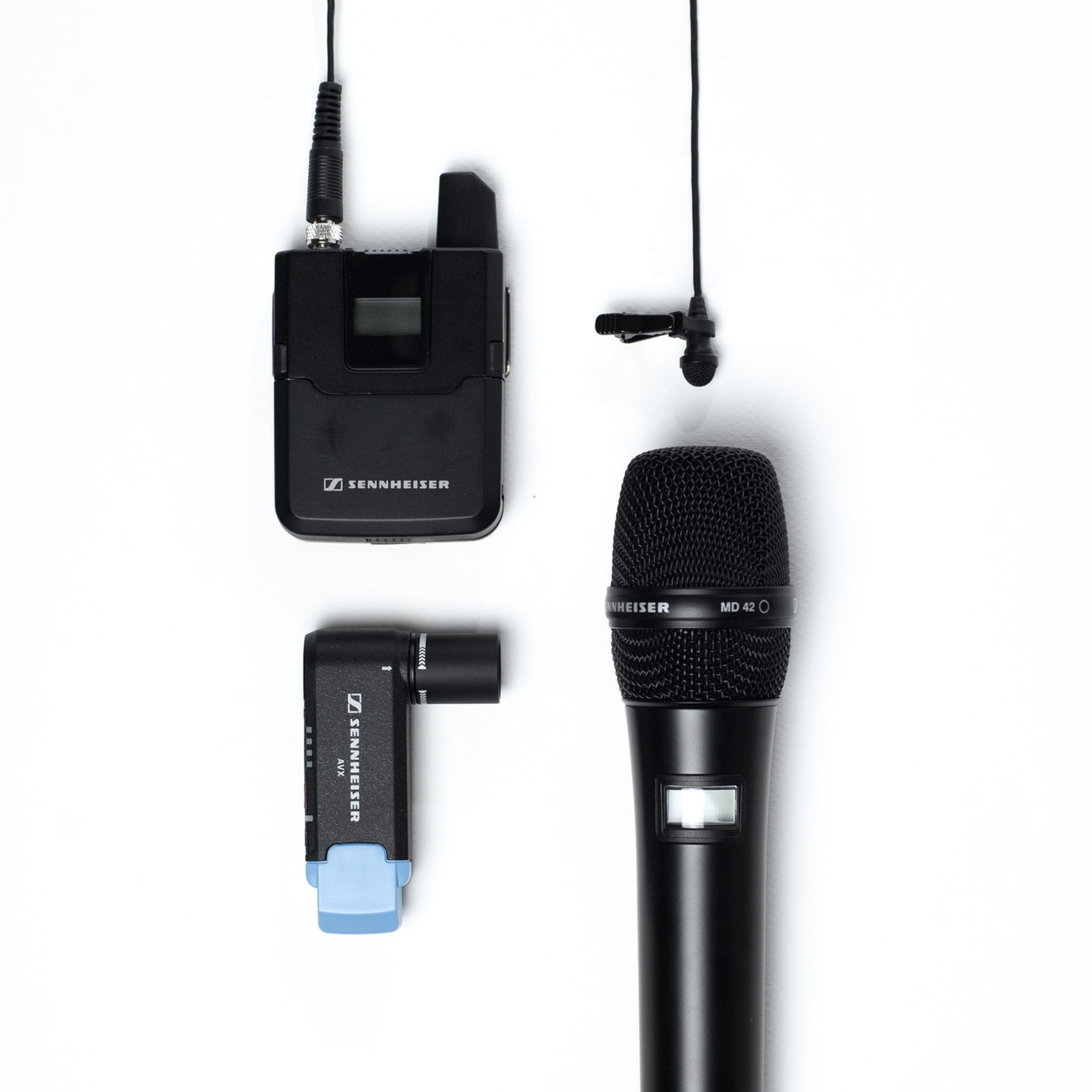 Sennheiser AVX-MKE2 SET-4 Wireless Lavalier Microphone System