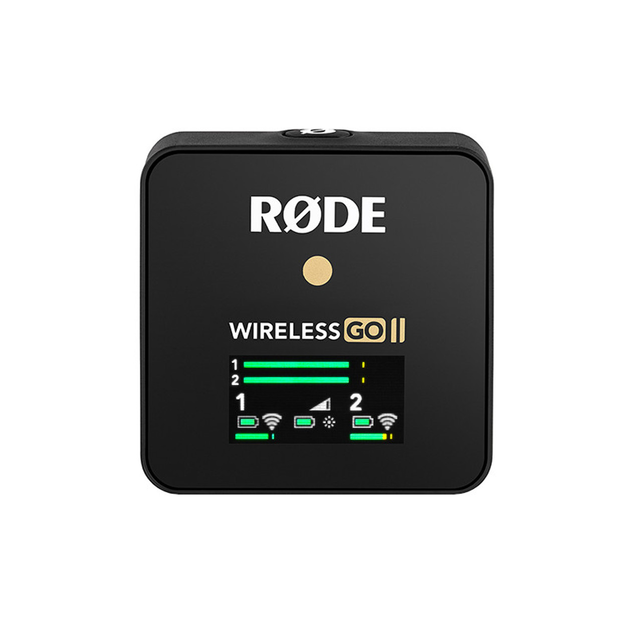 Rode Wireless GO II (WIGO II) Compact Wireless Microphone System - Sound  Productions