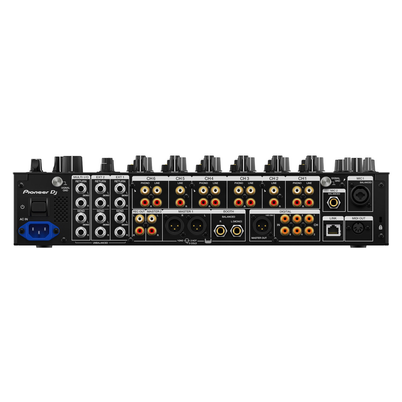 Pioneer DJ DJM-V10-LF 6-Channel Professional DJ Mixer with Long