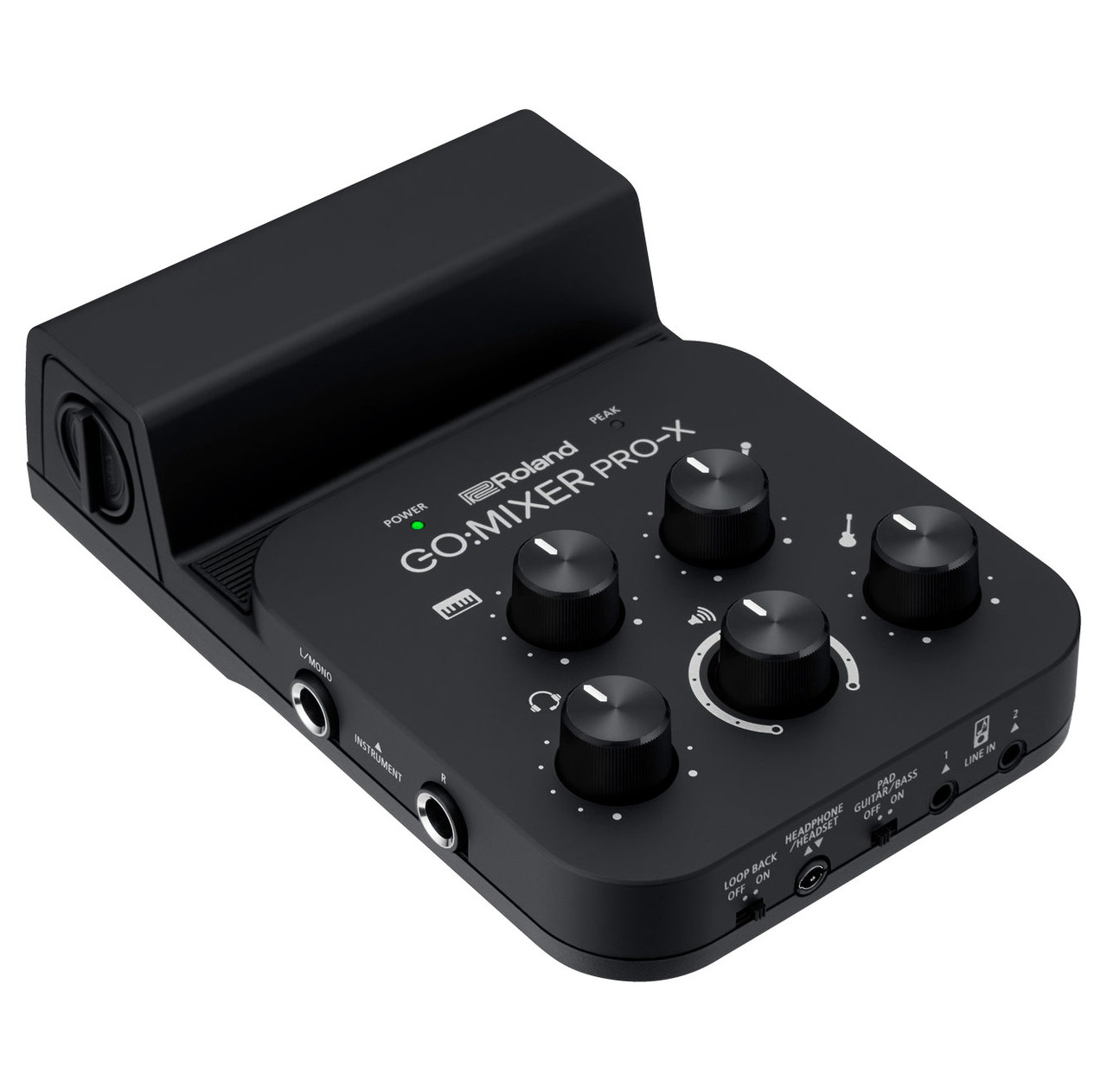  Roland GO:MIXER PRO-X Audio Mixer for Smartphones, Connect and  Mix up to 7 Audio Sources